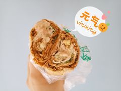 千岛沙拉酱煎饼-山东傻大粗粮煎饼(牛街店)