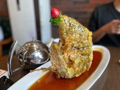 糖醋鲤鱼-老牌坊鲁菜名店(宽厚里店)