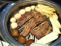 烤蘑菇-青松馆韩国料理(香港中路佳世客店)