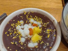 红豆酒酿圆子-花悦豆香