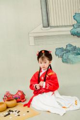 -唐小主古装儿童摄影馆·儿童汉服妆造·摄影跟拍
