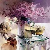 [亲亲]艺术感极强的水彩画，传神又引人遐想[礼花]