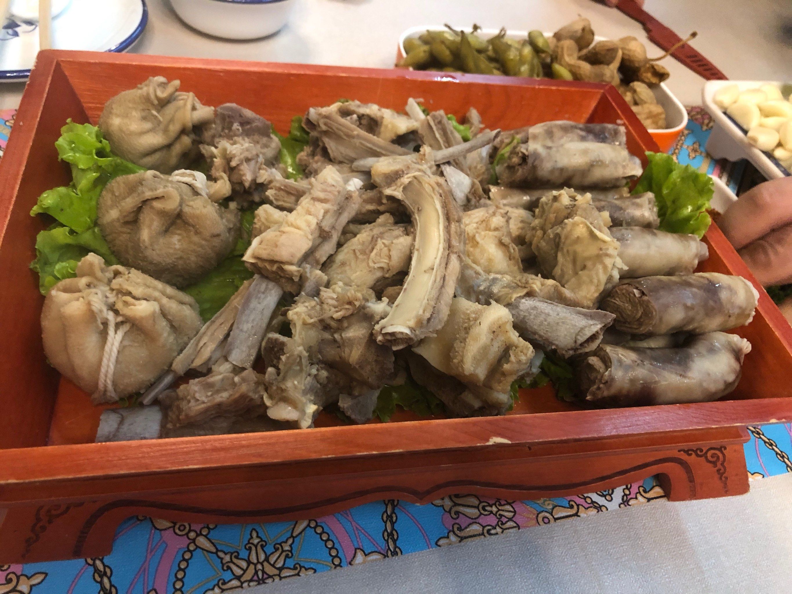 正儿八经的羊肉!