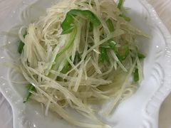 清炒土豆丝-溱湖八鲜菜馆