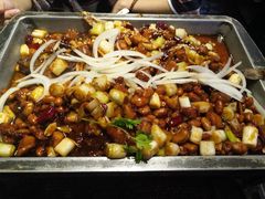 宫保鸡丁烤鱼（清江鱼/斤）-锦尚阁烤鱼•天津菜(宣武门胡同店)