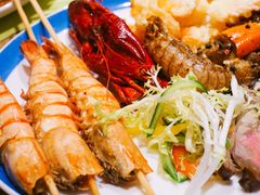 烤虾-咖啡苑自助餐厅·中国大饭店