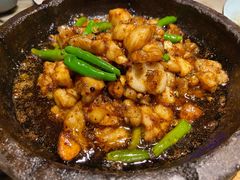 酱爆石锅蛙-绿茶餐厅(乐峰广场店)