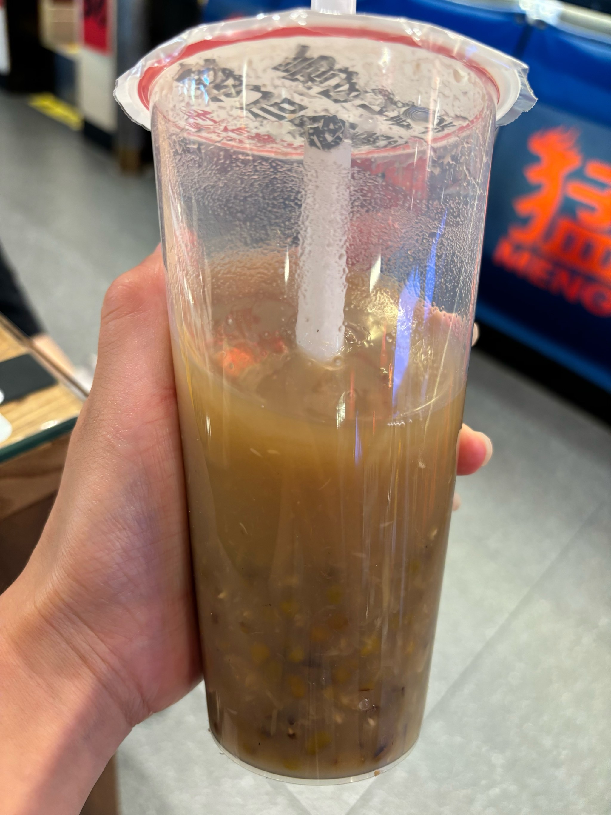 珍珠奶茶盖饭图片