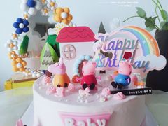 -卡比儿童蛋糕·心意定制·低脂零卡糖动物奶油FancyBALLOON(滨海店)