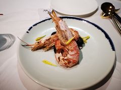石烹盐浴秋菊红鹰虾-广舟(千禧店)