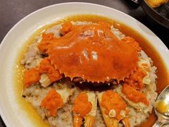 和乐蟹蒸手剁肉饼-广州文华东方酒店·江-由辉师傅主理