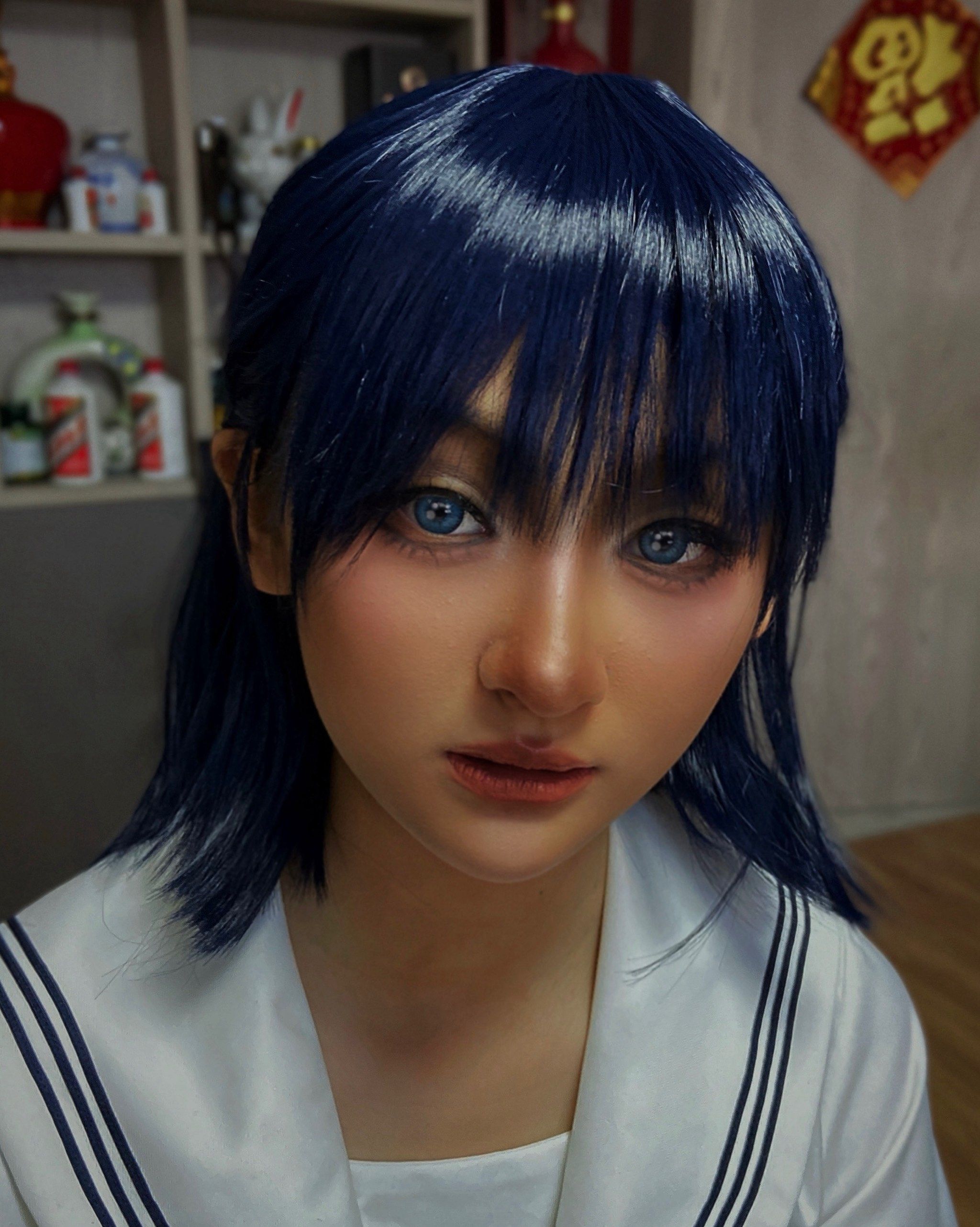 黑皮甜妹#二次元 #妆容