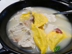 上汤炖蛋饺柴锅豆腐-到家尝北京菜(西坝河店)