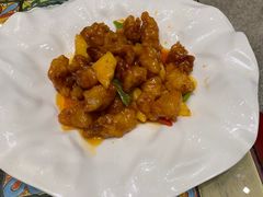 菠萝古老肉-宝轩渔府·老字号海鲜·正宗津菜(水上店)