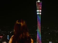 景观位-广州柏悦酒店·悦吧·顶楼露天酒吧