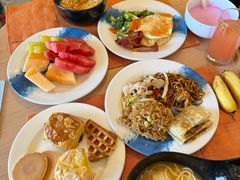-亚龙湾希尔顿自助餐厅·海鲜·烧烤·沙滩BBQ·现场乐队
