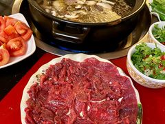-乳仔牛牦牛汤锅 烤羊排(松潘古城店)