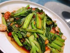 炒青菜-孔雀裡融合餐厅