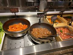 自助取餐区-韩京炭火烤肉自助料理(柯桥万达店)