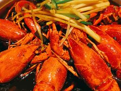 鲜椒仔姜小龙虾-小河盐帮·私家菜·烤鸭(三元桥·霄云路店)