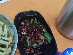 凉拌秋葵-聚味瞿记·龙虾堂(树木岭店)
