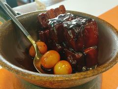 普洱鹌鹑蛋红烧肉-荷风细雨·中国茶宴(碧云店)