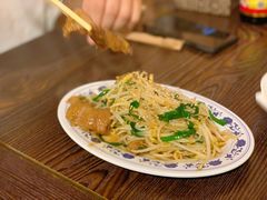 韭菜炒猪肝-拉面莊夢語＆中华料理八椿