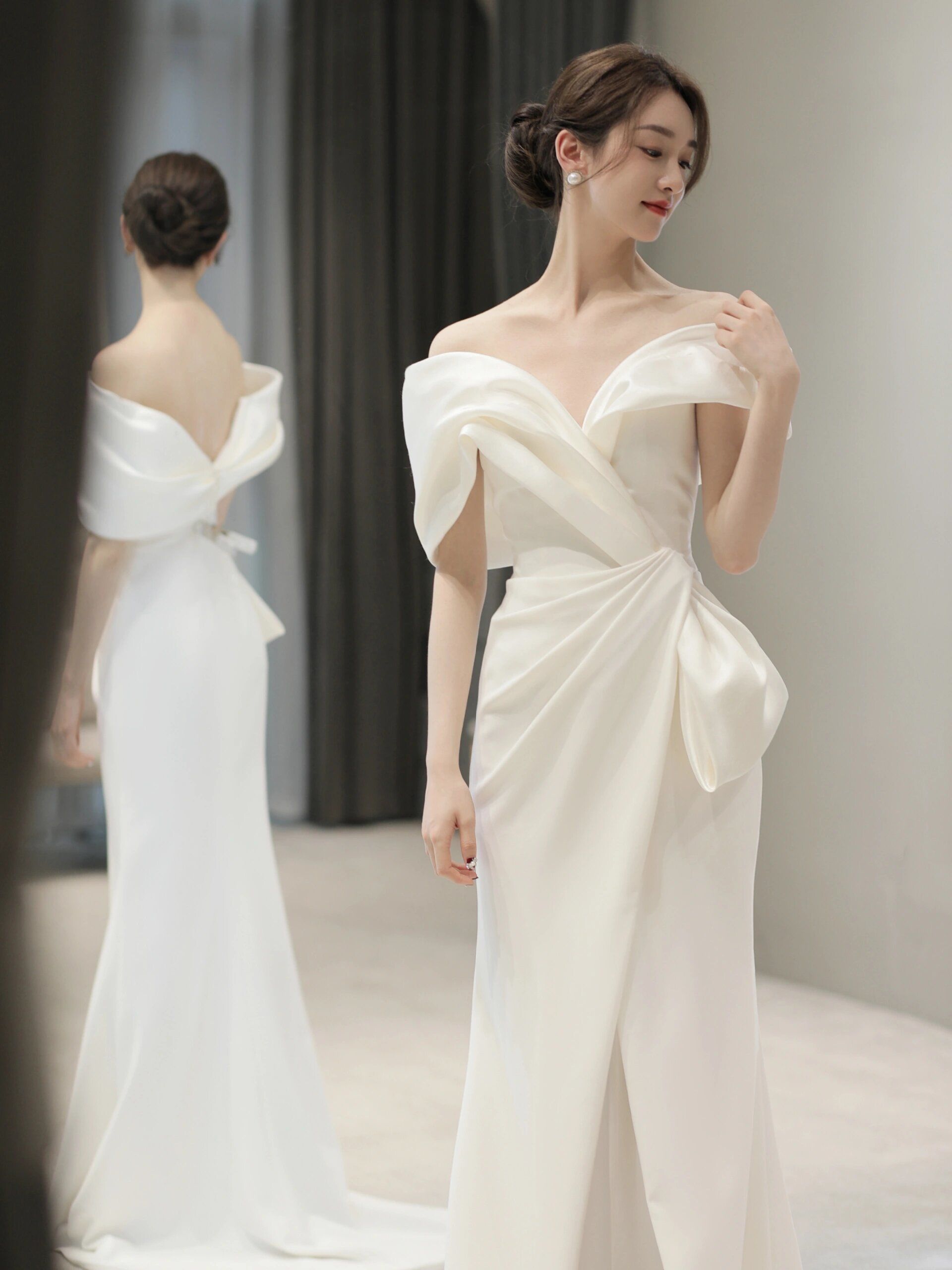 快来get张馨予同款礼服裙