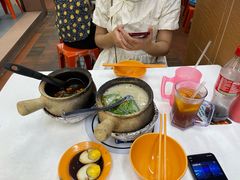 -长城砂煲田鸡粥