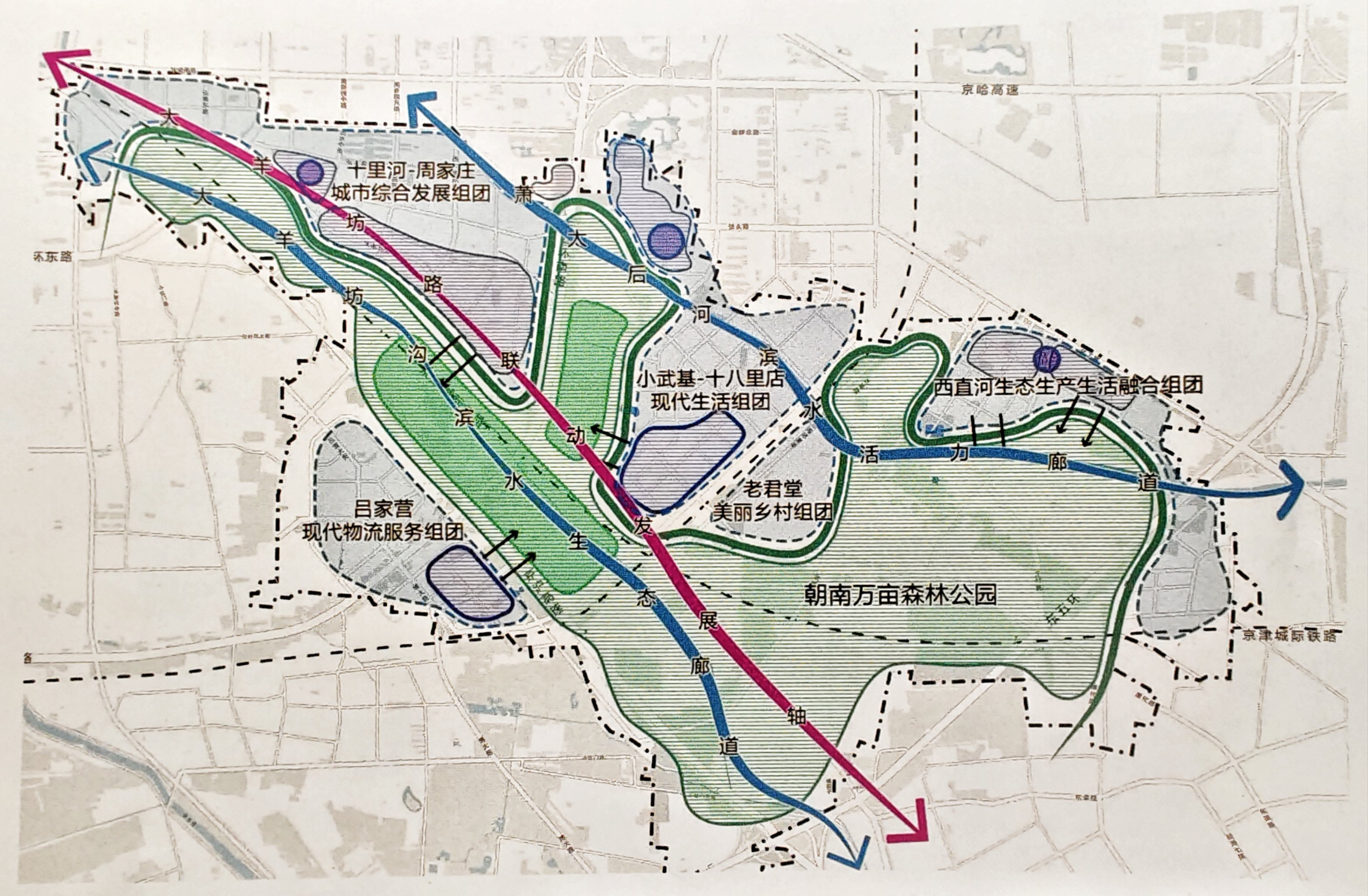 长春幸福公园规划图图片