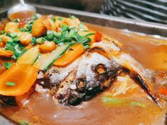 -探鱼·鲜青椒爽麻烤鱼(中天广场店)