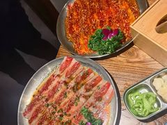 -明洞阿姨·韩式酱蟹烤肉·创意料理(三元桥店)