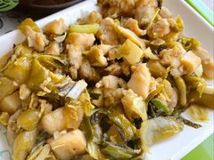 酸菜笋子炒鸡丁-老乡鸡(颖上路店)
