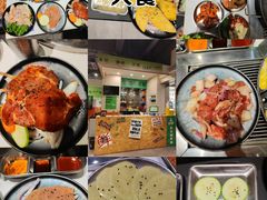 -山野的朋友露营炭火烤肉