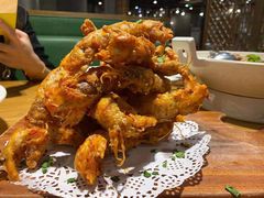 椒盐虾菇-宴小馆·小海鲜青岛菜(五四广场店)