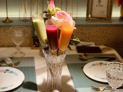 彩虹鲜榨果汁四部曲-蜜桃花开·中西融合菜E&W(南长街店)