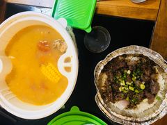 番茄玉米煲龙骨-汤城小厨•粤菜•靓汤(西直门凯德MALL店)