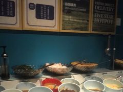 自助调料区-五星桥原切肥牛火锅·30年专注好牛肉(湖塘店)
