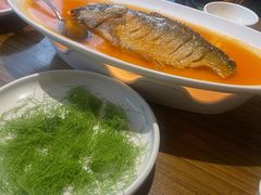 鲤鱼焙面⁽半条⁾-禾珍珠家常小馆(河南博物院店)