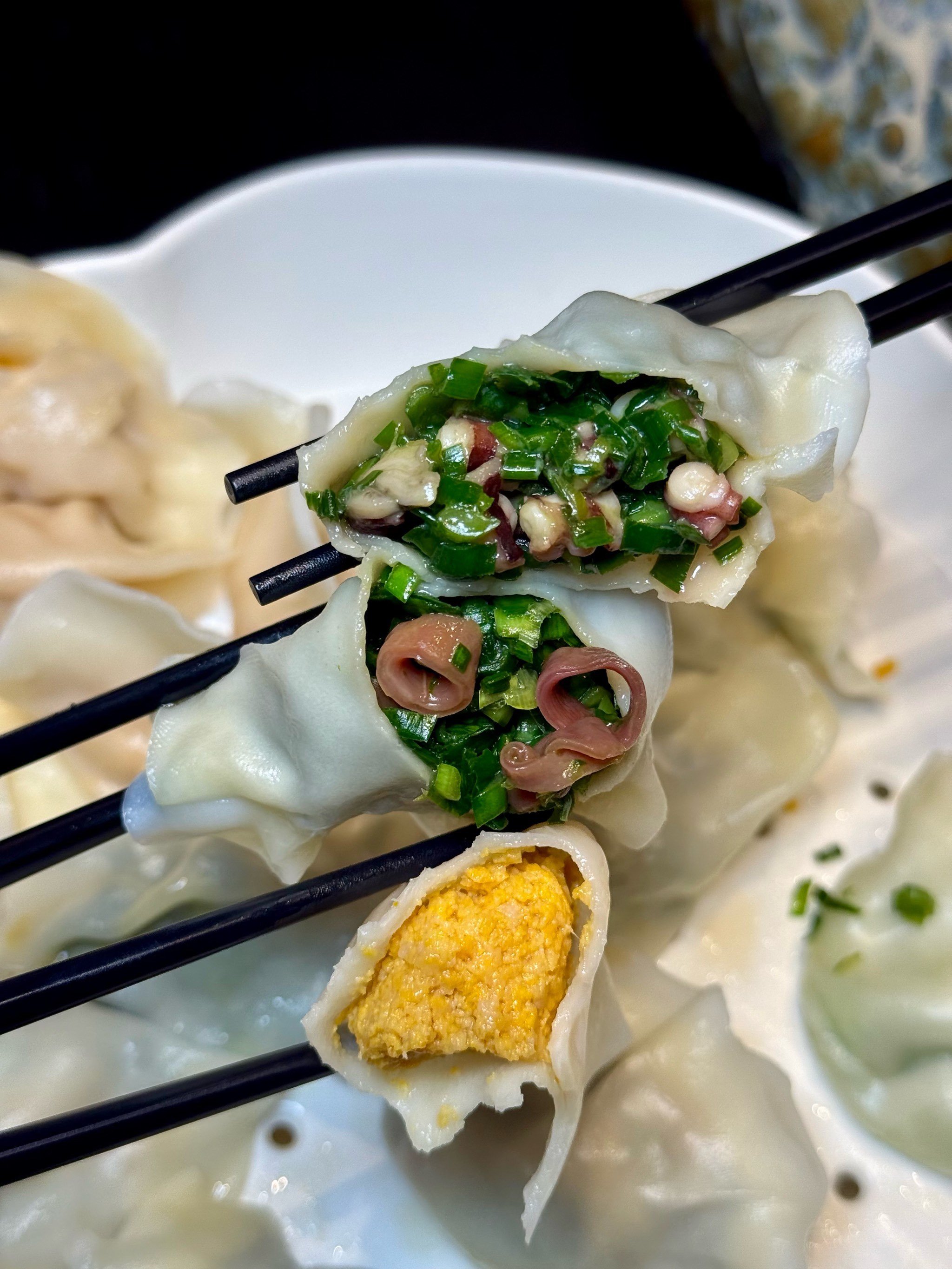 大连的海鲜水饺在全国都很权威!