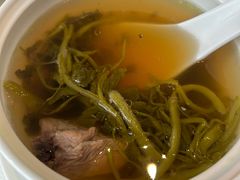 西洋菜老火炖唐排-皇朝会.经典传统粤菜(外滩店)