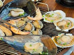-大关领烤贝壳海鲜汤