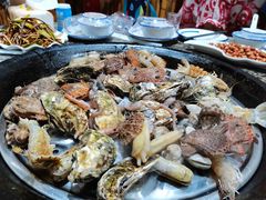 蒸海鲜-农家乐大锅台铁锅炖(四流中路店)