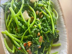 水豆鼔炒蓬蒿菜-山石榴·贵州菜(丰盛里店)