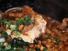 石锅豆花肉片-铜小馆(1891时光道店)