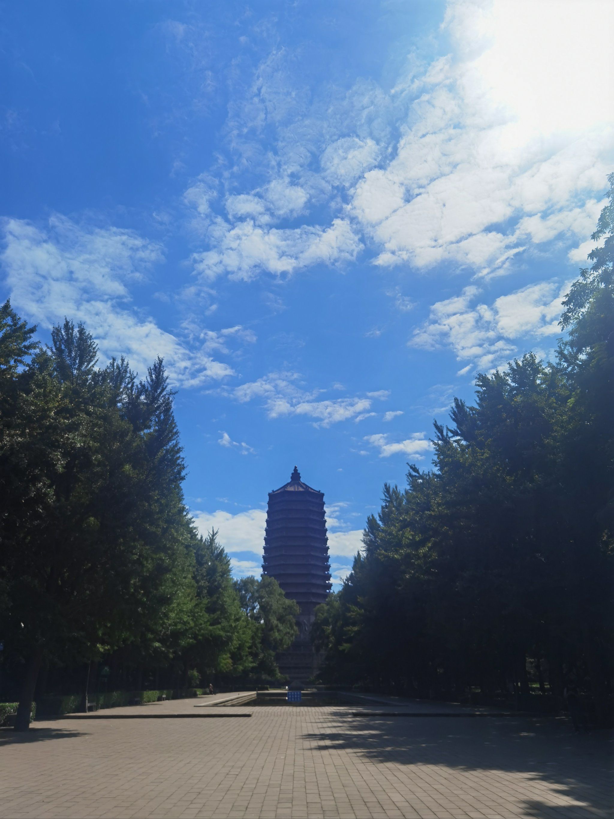 古塔摄影构图教程，一分钟就会