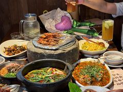 -拾光与烟火丨炭火串烧·自贡小活鲜(西村大院店)
