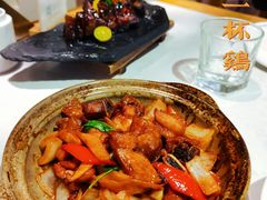 台湾罗勒三杯鸡-时间里·新派粤菜(远洋店)