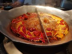 台式麻辣和花胶鸡鸳鸯锅-湊湊火锅·茶憩(皇姑万象汇店)