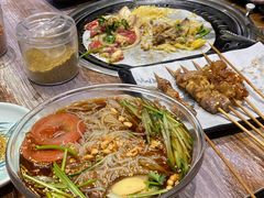 红岸大冷面-红岸碳烤齐齐哈尔原味生态烤肉